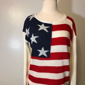 The Classic American Flag Sweater